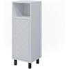 Vicco Mobiletto bagno Agasta, Bianco, 30 x 87.2 cm
