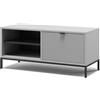 Vicco Panca scarpiera da ingresso Eliza, Grigio, 100 x 45 cm