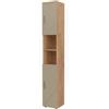 Vicco Armadio per il bagno Irma, Beige, 30 x 192 cm