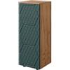 Vicco Mobile midi Irma, Quercia verde/oro, 30 x 81 cm