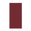 ROMHZKS Tenda plissettata bordeaux, 55 x 150 cm, in poliestere, moderna, protezione solare e frangivista, per la casa