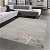 CARPETIA Tappeto moderno dal Design di Rami astratto | easy care | oro, 200 x 290 cm
