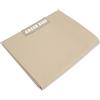 Green Bean© Square XXL Poltrona a Sacco Gigante 140x180 cm - Rivestimento in PVC Interno ed Esterno - Fodera Senza Imbottitura - Rivestimento per Sedia Lounge - Lavabile - Beige