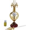 DLM Bomboniere DLM-29692 (Kit 6 Pezzi) Profumatore Diffusore Profumo con Cuore Coppia FEDI 50 Anniversario d'oro Cinquantesimo bomboniera