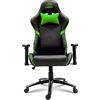Panthek Starlight Gaming Chair, Sedia Gaming Professionale, Ergonomica, Reclinabile, Ecopelle, Poggiatesta e seduta con imbottitura sagomata, Braccioli 2D, Pistone a gas classe 3, Verde