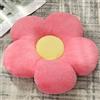 Chickwin Cuscino Fiore, Cuscino Fiori Estetico Simpatico Cuscino in Peluche a Forma di Fiore per Stanza, Camera, Divano Decorativo (50 * 50,Rosa)