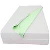 Dinaflex Materasso 9 Zone, 120X190 Completamente SFODERABILE su Tutti I 4 I Lati, Alto 23 CM in Poliuretano ESPANSO WATERFOAM, Ortopedico Anallergico E ANTIACARO, Fodera in Aloe Vera Easy Clean Extra Comfort