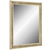 Online-GalleryKing TheMIRRROR - Specchio da parete incorniciato in vero vetro 75 x 135 cm, realizzato su misura in foglia d'argento, ideale come specchio da corridoio o da salone, con ganci in metallo e materiale di