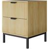 Vicco Comodino Lennox, Rovere, 40 x 52 cm