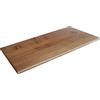 MODULARREDO | MERCURIO Mensola da Muro, Mensola Legno, Scaffali Legno, Mensola da Parete, 56x24x2.4 cm, Noce - Made in Italy