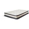 Supval Fodera Memory Bamboo Topper Super Comfort per materasso da 22 a 26 cm - Sfoderabile doppia cerniera - Lavabile (120x190)