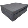 FORTISLINE - Materasso Pieghevole 180 x 65 x 7 cm - 3 Pezzi - Materasso per Ospiti H2 - Pieghevole - Letto da Campeggio - Lavabile - Materasso da Viaggio