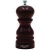 Bisetti Macina Pepe Modello Roma, Legno, Marrone, 5.5 x 5.5 x 13 cm