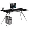 Myoffice Corners Mega Scrivania, Nero, 150x80x76 cm