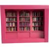 Generico Libreria Antiansia Scaccia Via La Tua Ansia, Piccola Libreria Fatta A Mano, Vetrina Con Scatole Di Fiammiferi E Libri In Miniatura, Ornamento Per Libreria In Legno Per Decorazione Della Casa Di Natale