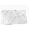 Generic Piano per Tavolo Rettangolare 140x70 cm | Base In Vetro Temperato | Lastra di Protezione | Installazione Semplice | Con Cuscinetti Antiscivolo | Per Pranzo, Cucina | Decorativo - Superficie in Marmo