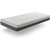 DORMISSIMO Materasso Singolo 80X200 DRACO LATEX, Alto 18 CM, Nucleo in schiuma con rinforzo lombare in Latex