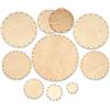 Zita's Creative - Set di cestini Rotondi, Grandi per canne d'India da 2 mm e 3 mm, Intrecciati, Cestino in Vimini, Canna d'india, Materiale Intrecciato, Rattan
