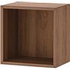 IKEA Armadietto EKET, 35 x 25 x 35 cm, effetto noce marrone