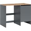 Vicco armadietto coprilavatrice Viktor, Antracite/Rovere dorato, 119.6 x 88.2 cm con 1 porta, per una conservazione salvaspazio sopra le lavatrici
