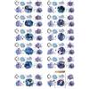 GOMAKERER 12 Fogli Adesivi per Trasferimento UV DTF Cup Wrap, Adesivi da Strofinare per Segni Zodiacali Scorpione Bilancia Leone Vergine UV DTF Cup Wraps Adesivi per Bottiglie Contenitore