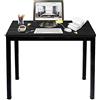 DlandHome - Scrivania per computer piccola/media, stabile e affidabile, tavola in legno composito, per la casa, ufficio