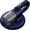 Jrifedptry Pulitore per acari della polvere del materasso del letto 4KPa Aspirapolvere senza fili portatile ad alta frequenza doppio battito, con lampada UV che uccide blu