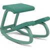 Varier Variable Balans Sedia Ergonomica Monocromatico/Verde Grotto Movimento Naturale Postura Ufficio Casa Studio 10 Anni Garanzia Qualita