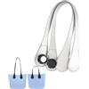 Generico Manici per O Bag in Pelle PU Morbida e Resistente - Sottili e Lunghi, Confortevoli da Tenere a Mano, Compatibili con Tutti i Modelli O Bag, Accessorio Perfetto per Ricambio (B, 51CM)