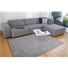 floor factory tappeto Gabbeh Karma grigio 160x230 cm fatto a mano di 100% lana vergine