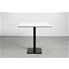 Gruppo Maruccia - Piano Tavolo HPL Resistente - Impermeabile e Antigraffio per Interni ed Esterni - Ideale per Ristoranti, Bar e Casa (Bianco, Quadrato 90x90)