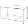SERENA GROUP SINCE 1998 Archimede Easy, Libreria, Bianco (Cromato/Bianco), 40 x 80 x 40 cm