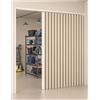 APMOE Tenda per Porta Interna a Soffietto, Tende Oscuranti per Interni Termica Isolante per Soggiorno con Traccia, Porta Pieghevole da Interno per Porte e Finestr(B,Track W100cm/Curtain H200cm)