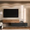 Planetmöbel Mobile TV da 320 cm, set di mobili bassi