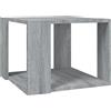 vidaXL Tavolino Salotto Grigio Sonoma 40x40x30cm Legno Ingegnerizzato
