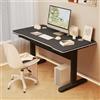 HDHNBA Scrivania da Gaming Moderna con Staffa a T, Scrivania per Computer e Studio per Ufficio Domestico, Scrivanie adatte per PC in Stile Legno