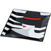 Hervit Svuotatasche in Porcellana Linea Fashion Lola - 20x20cm - cod. 29072 - Piattino Quadrato in Porcellana New Bon China con Scatola Regalo