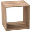 7H SEVEN HOUSE Scaffale cubo 1 livello SpaceQub 34,5 x 32 x 34,5 cm 7house