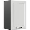 Vicco Pensile da cucina R-Line, Bianco rustico, 40 cm, per la libera combinazione all'interno di sistemi cucina modulari