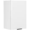 VCM Armadio da cucina larghezza 40 cm armadio a muro anta in legno cucina mobili da cucina Fasola Armadio da cucina larghezza 40 cm armadio a muro anta in legno cucina mobili da cucina Fasola Bianco