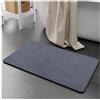 VHVYWY Tappetino da Bagno in Pietra Diatomite 50X80cm, Tappeto da Antiscivolo Adatto per Bagno Docce Cucina, Tappetini con Fondo in Gomma per Indoor Floor & Door Mat 02,20 x32 inch