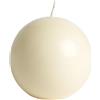 IKEA fenomen - Non profumato candela blocco, rotonde, naturale - 10 cm