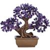 SWZEC Luuckk Vitalité - Albero della Vita in 7 Chakra Stile Feng Shui (Ametista,S)