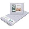 baby idea Materasso Lettino da Campeggio Sfoderabile Pieghevole Traspirante a Norma EN16890:2017 Federa100% Cotone Oeko-tex® Interno Certificato Certipur™ 60x120x4 OMAGGIO Borsa da Viaggio (Nemo)