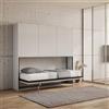LIBEROSHOPPING.eu - LA TUA CASA IN UN CLIK Letto singolo NABOR a scomparsa con mobili Bianco Frassino (Composizione D)