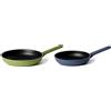 Guzzini Set padelle Cook&Color 24cm + 28cm