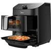 Midea MF-Cy 110A2 Friggitrice ad aria con doppio cassetto 11 litri, 8 funzioni