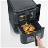 Severin FR2468 Friggitrice ad aria verticale, 2 cestelli 9 programmi