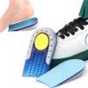 DAKLUNAR Solette per sperone calcaneare, sollievo dal tallone, cuscinetto in gel per tallone, protezione per tallone da donna, per alleviare fascite plantare, sperone calcaneare e dolori d'Achille (25 mm)