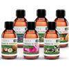 Kitama MyThaiMassage Massage Oil Aroma Set 6 x 250ml - profumi essenziali gelsomino, rosa, arancia, lavanda, citronella, cocose